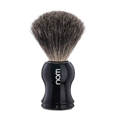 Afbeelding van Shaving Brush Gustav – Black – Pure Badger