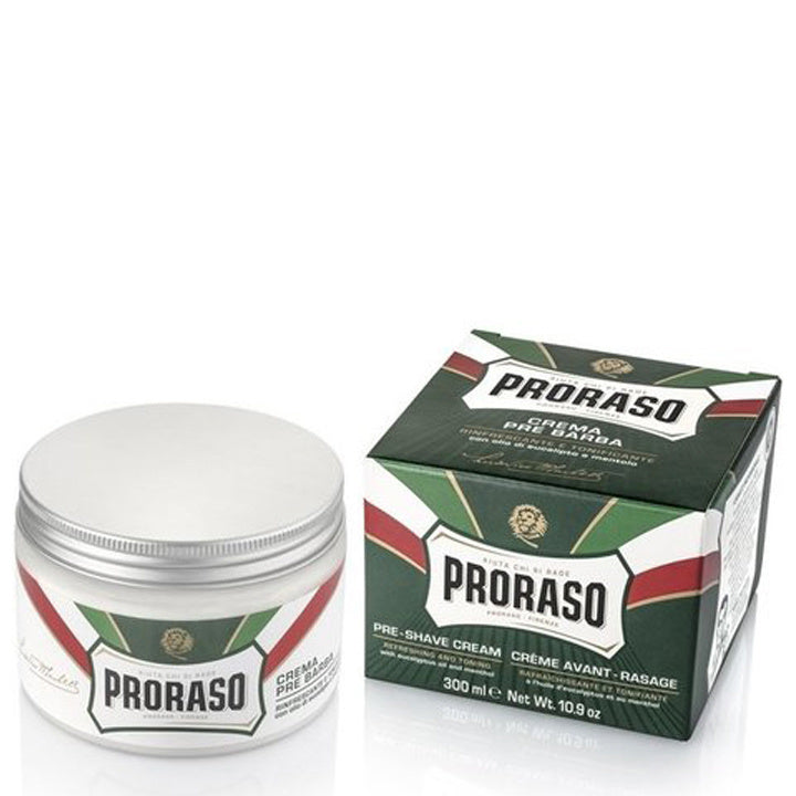 Proraso Pre Shave Cream - Green Eucalyptus & Menthol 300 ml