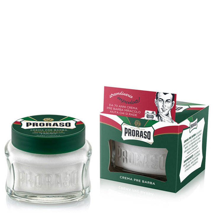 Proraso Pre Shave Cream - Green Eucalyptus & Menthol 100 ml